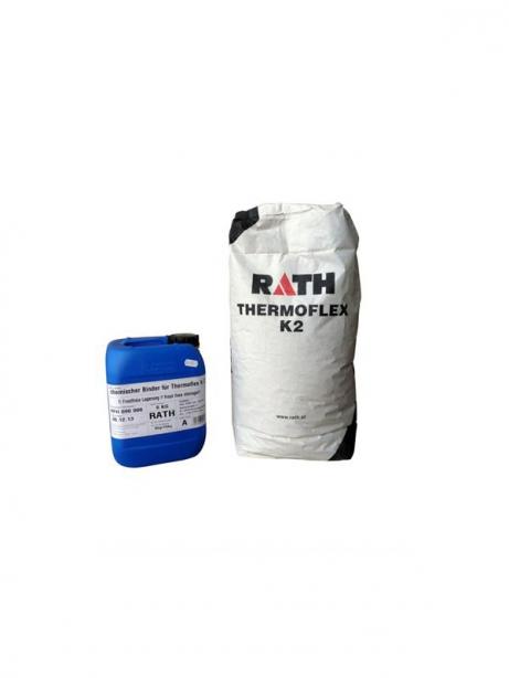 RATH - lepidlo elastické THERMOFLEX kleber, 1000°C, 21Kg (15+6)