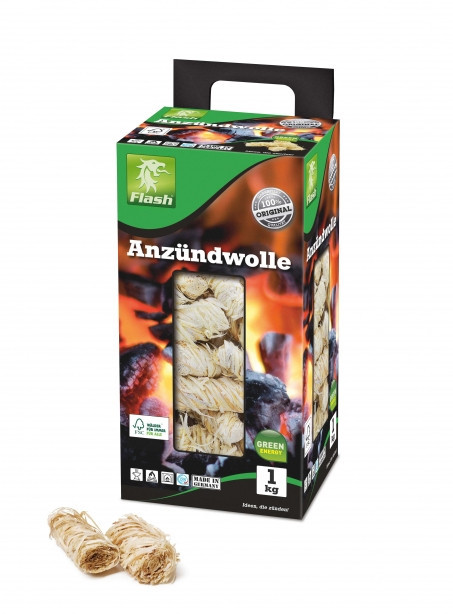 Ekologický podpaľovač vlna, 1 kg