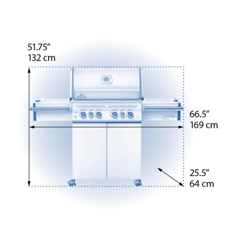 Plynový gril Prestige PRO500RSIBPSS 1
