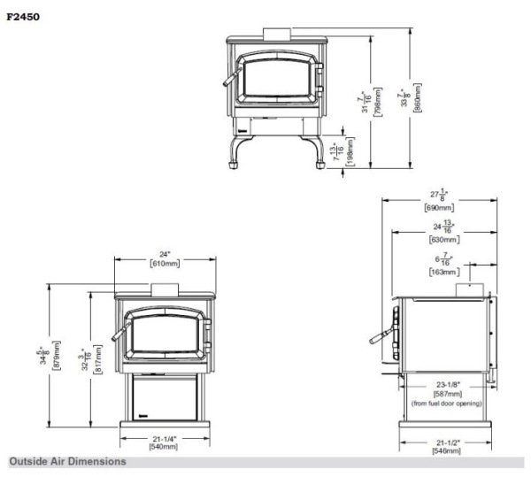 Regency F 2450 M (podstavec) 3