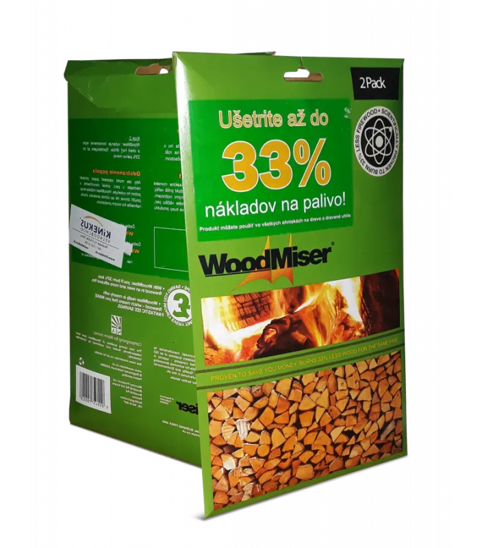 Mriežka WoodMiser - Ušetrite až 33% dreva